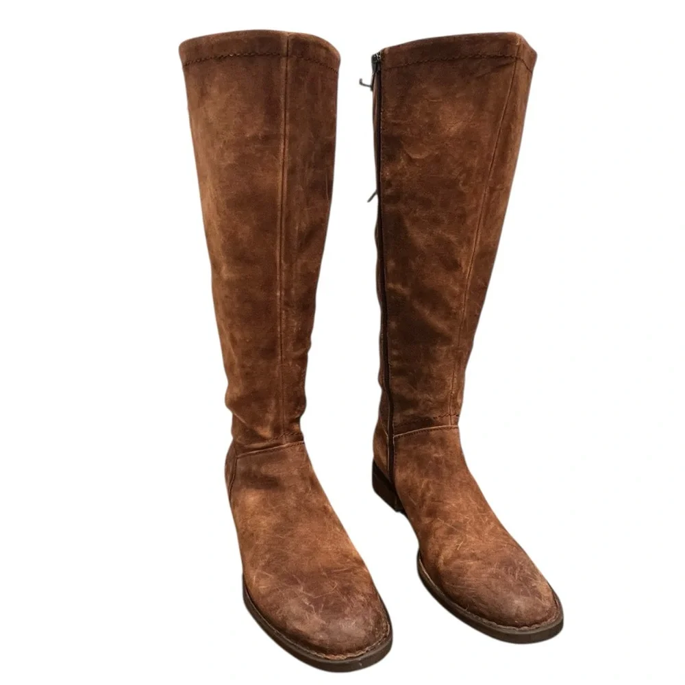 Born Brown Suede Boots Women’s 8